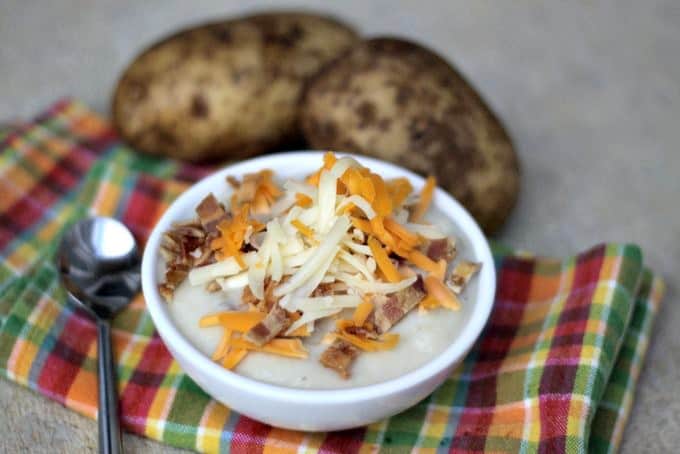 slow cooker potato soup