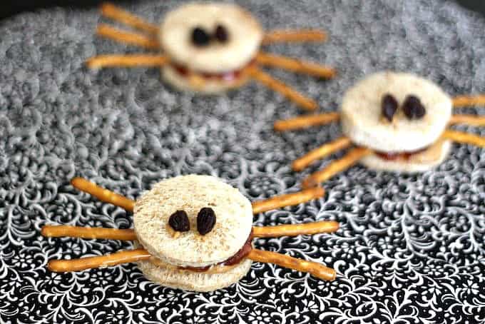 spider sandwiches, foodlets