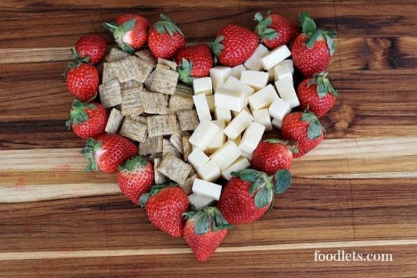 heart cheese and crackers board foodlets