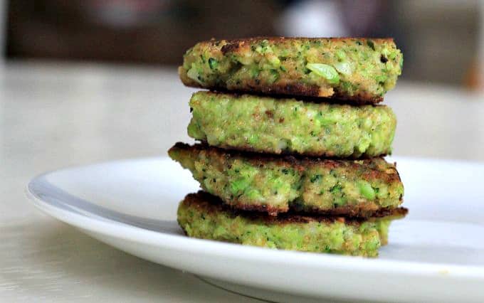 broccoli patties, foodlets