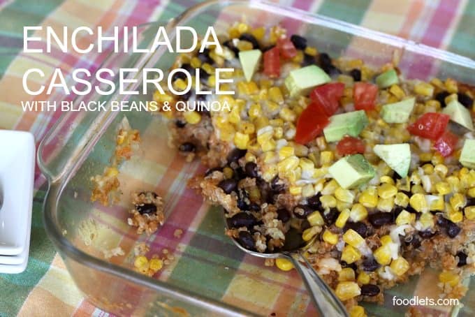 enchilada casserole foodlets