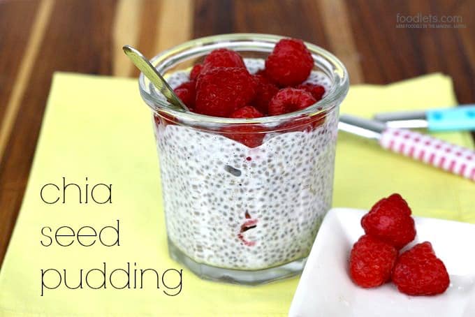 chia seed pudding, foodlets