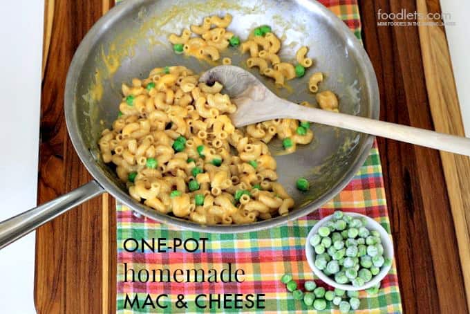 one-pot homemade mac & cheese, foodlets