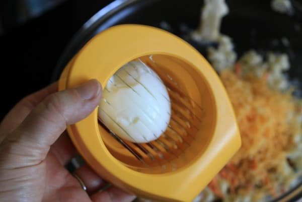 use an egg slicer