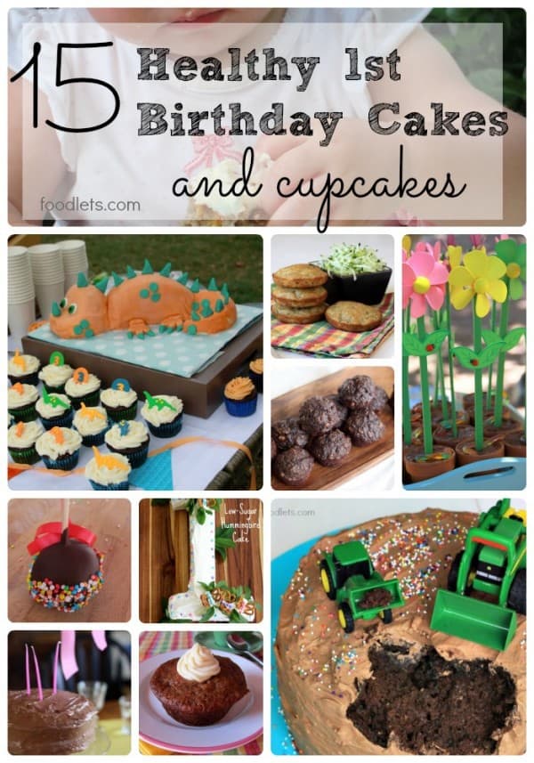 15 healthy first birthday cakes