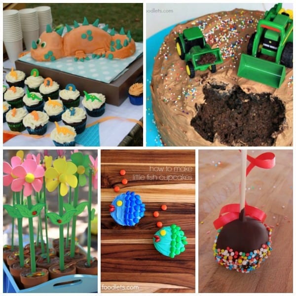 15 Healthy Cakes & Cupcakes for 1st Birthday Parties - Foodlets