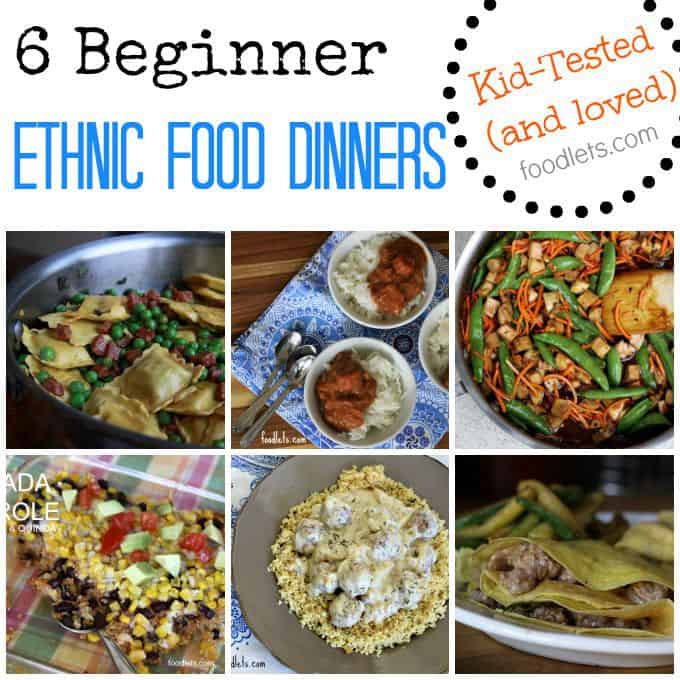 beginner ethnic food dinners