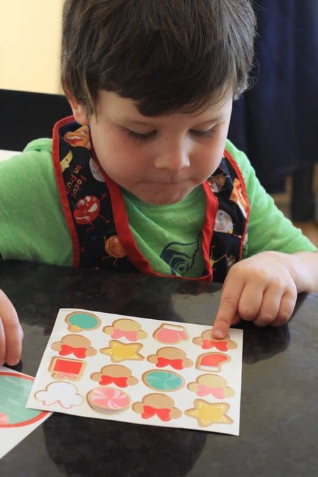 George with minnie mouse stickers