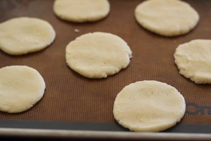 plain sugar cookies to bake