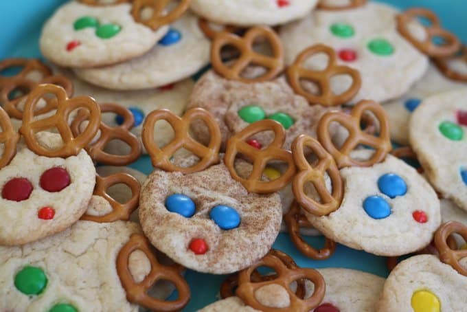 so many reindeer christmas cookies, foodlets