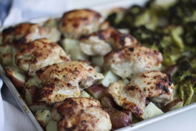 Sheet-Pan Honey Mustard Chicken