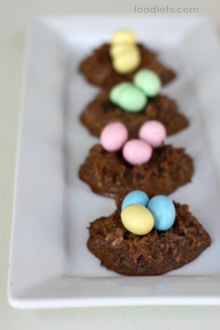 chocolate coconut macaroons, foodlets