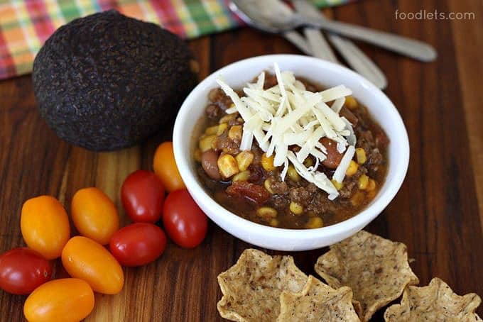 taco soup, foodlets.com