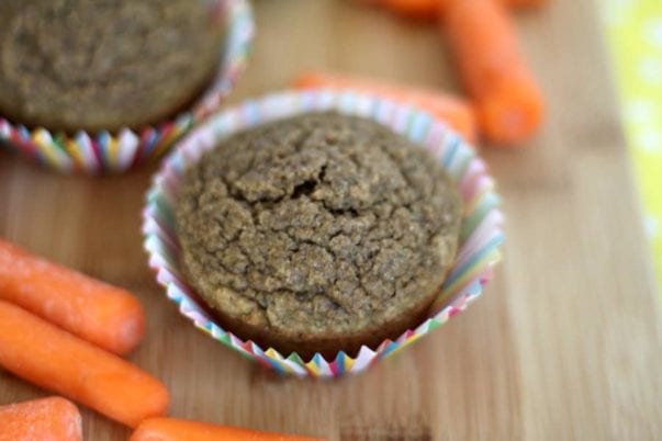 healthy hidden fruit and vegetable muffins for kids