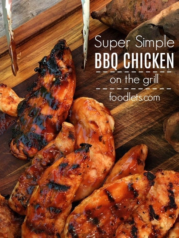 Super Simple BBQ Chicken Tenders Foodlets