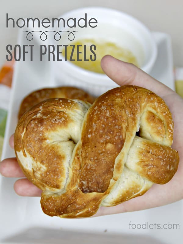 Homemade Soft Pretzels Recipe