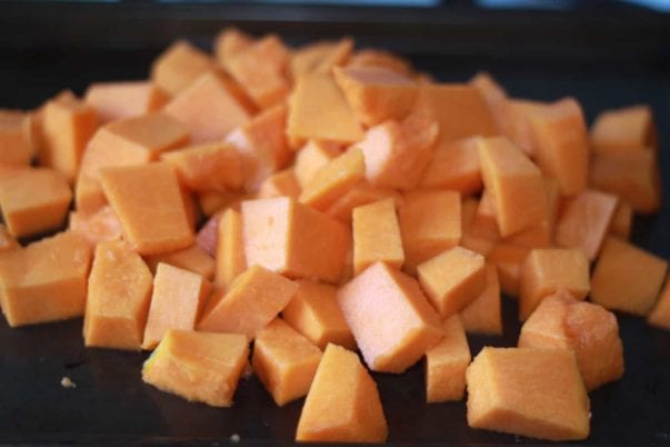 Side dish or pureed baby food: roasted squash with maple glaze | Foodlets
