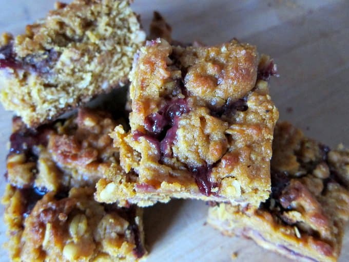peanut butter and jelly bars, foodlets