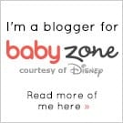I'm a blogger for BabyZone