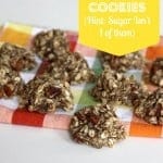 2 ingredient banana cookies, foodlets