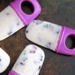 blackberry creamsicle ice pops