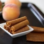 peaches and cream fruit leather