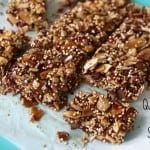quinoa nut and seed bars, foodlets