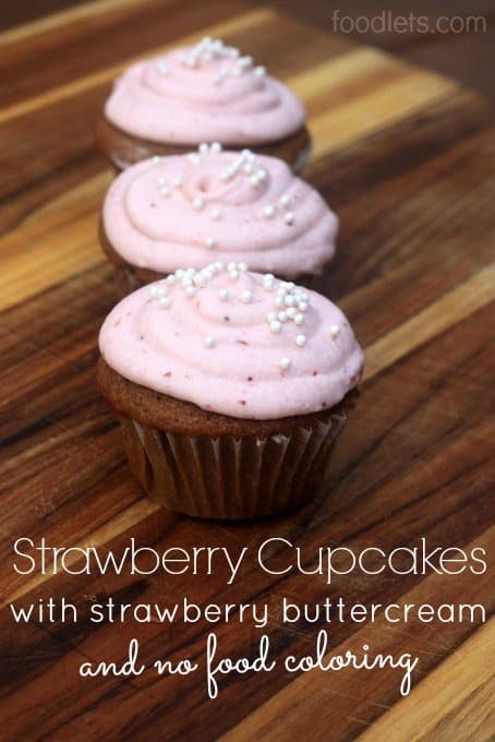 foodlets strawberry cupcakes