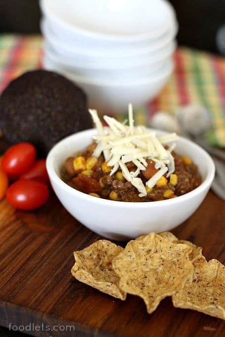 taco soup, foodlets fast dinner ideas