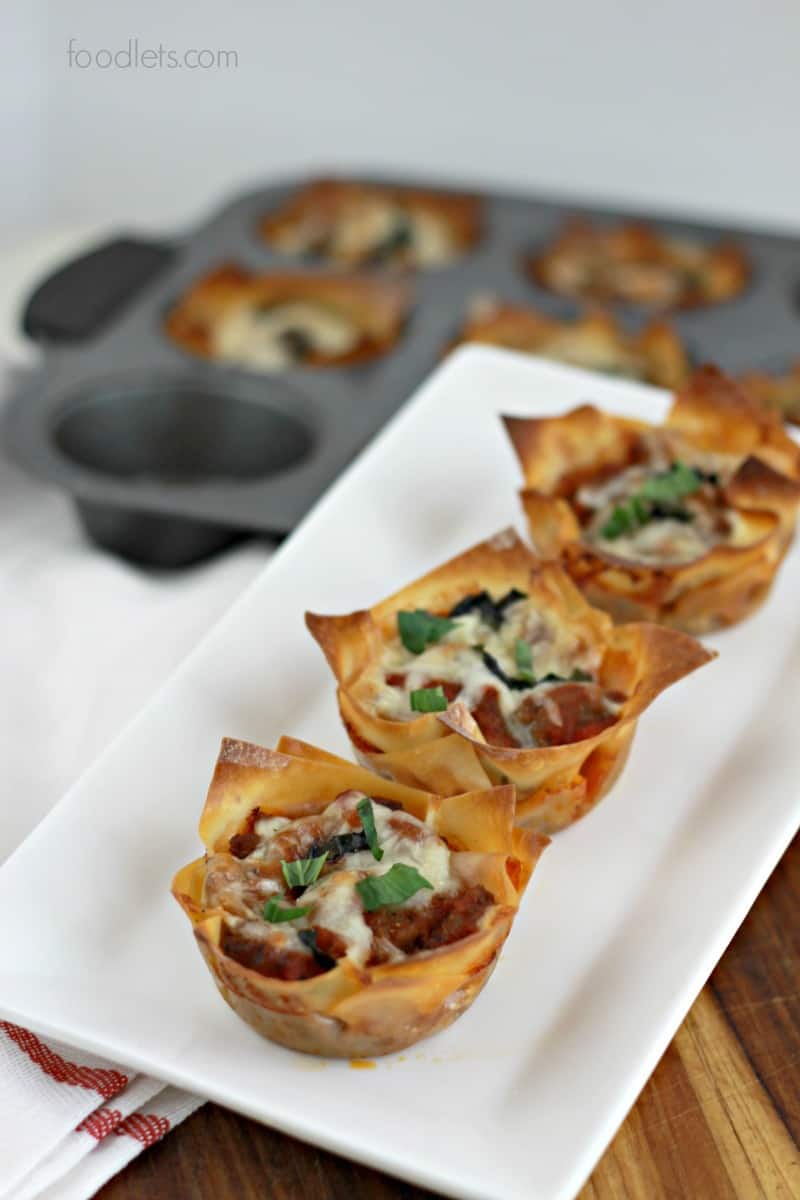 The Best Lasagna Cups in the World Foodlets