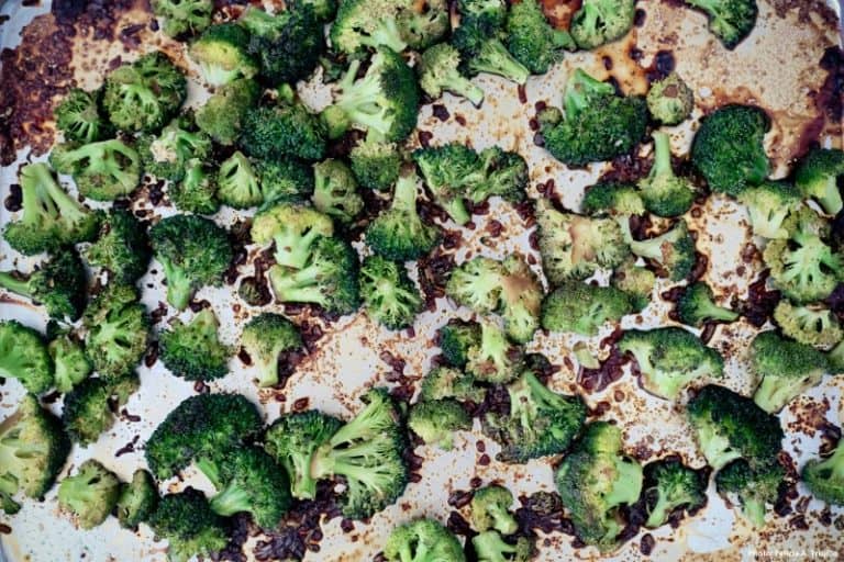 Soy Butter Roasted Broccoli from “The Farmhouse Chef” Foodlets
