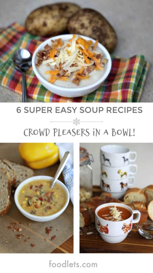 6 super easy soup recipes