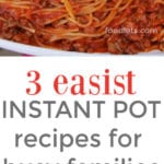 easy instant pot recipes