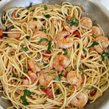 Easy Shrimp Pasta | Foodlets