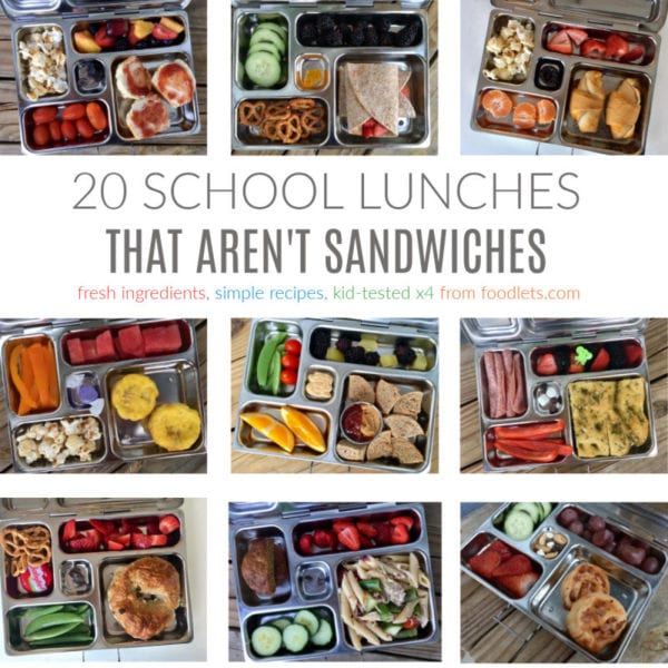 20 Lunch Box Ideas That Aren't Sandwiches Foodlets
